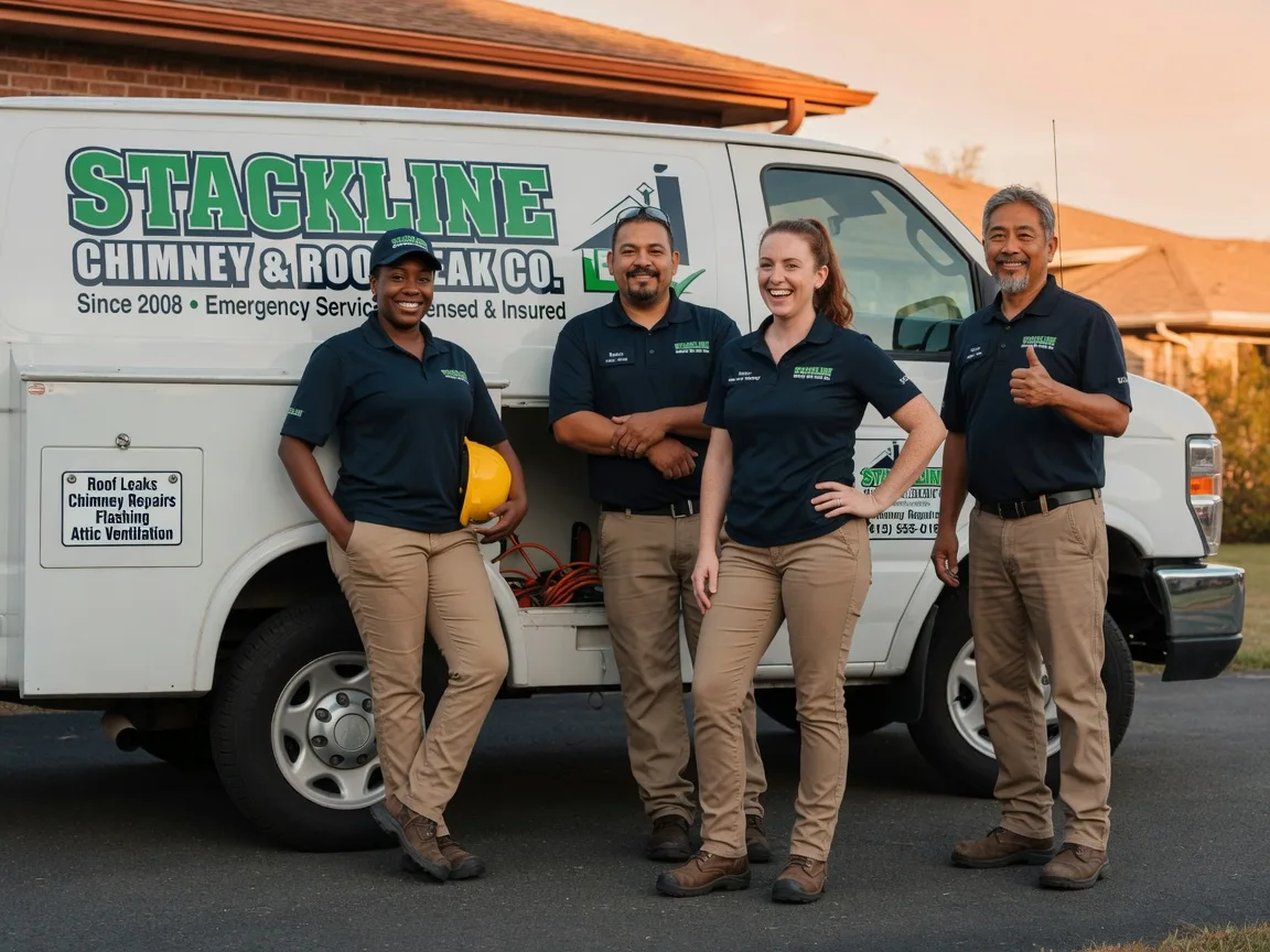Chimney flashing repair company in Crowell, TX